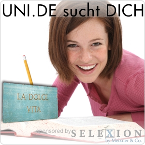 UNI.DE sucht Nachwuchsjournalisten UNI.DE sucht Nachwuchsjournalisten