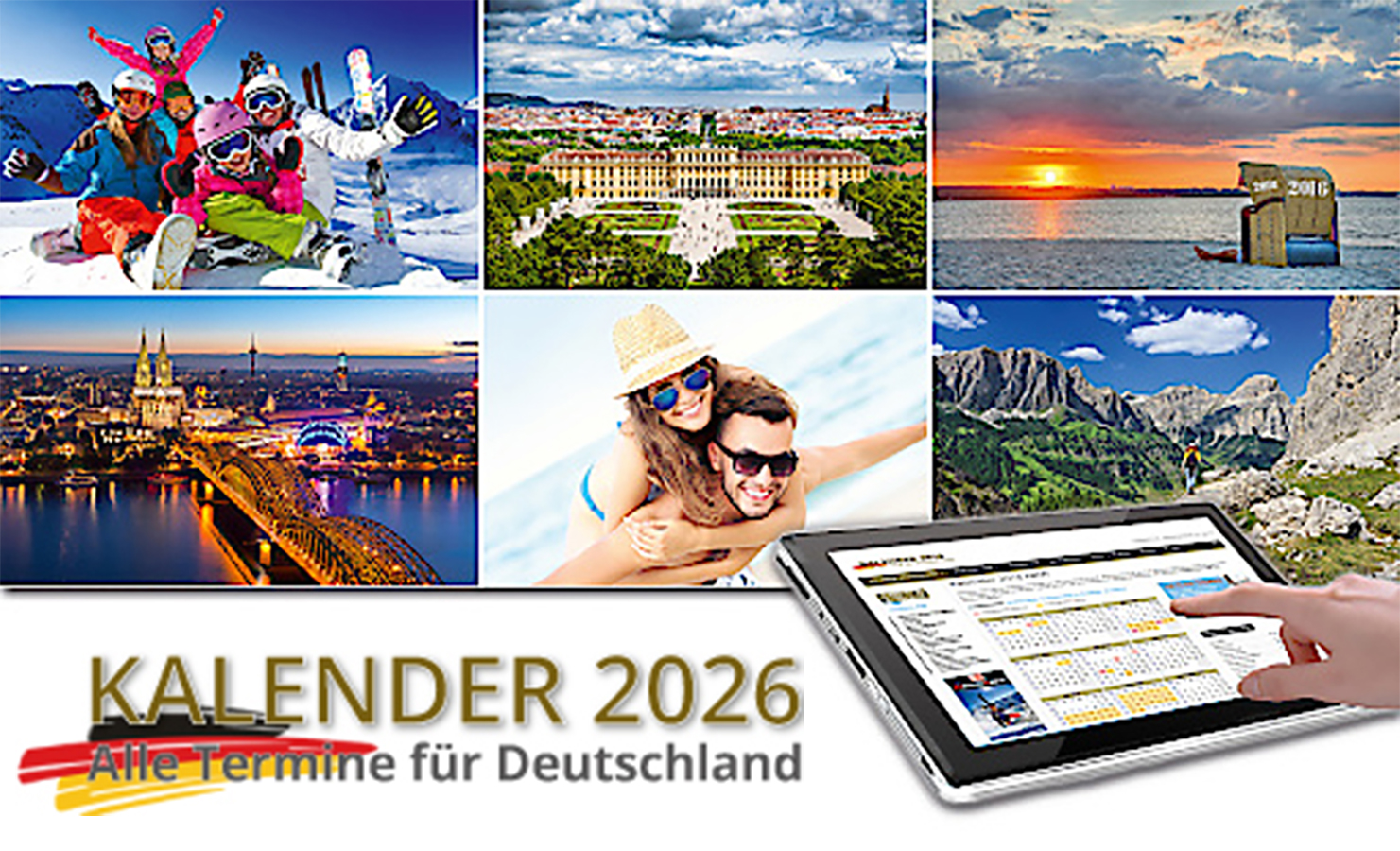Urlaubsbrücken im Kalenderjahr 2026