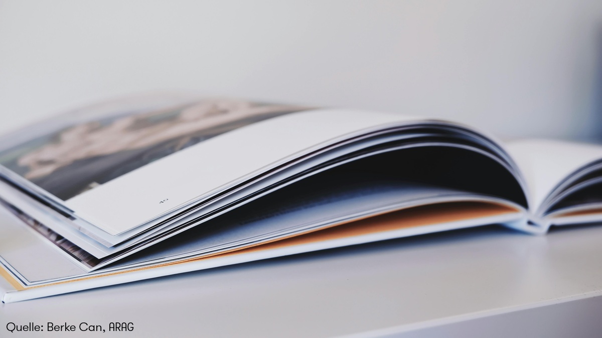 ARAG Experte Tobias Klingelhöferüber Verbraucherrechte rund ums Fotobuch (Die Bildrechte liegen bei dem Verfasser der Mitteilung.)