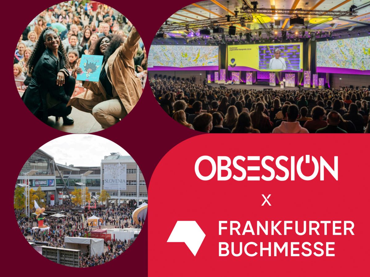 OBSESSION wird offizielle Sponsoringagentur der Frankfurter Buchmesse (© ) OBSESSION wird offizielle Sponsoringagentur der Frankfurter Buchmesse (© )