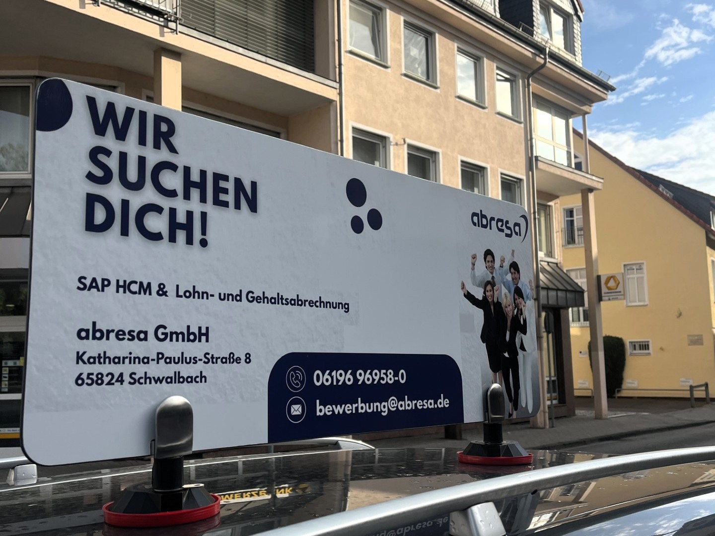 Der abresa Recruiting-Pop-up-Store (Die Bildrechte liegen bei dem Verfasser der Mitteilung.) Der abresa Recruiting-Pop-up-Store (Die Bildrechte liegen bei dem Verfasser der Mitteilung.)