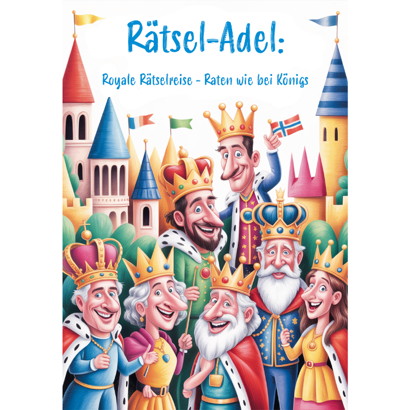 Rätsel-Adel – das royale Rätselbuch für Erwachsene: Knobeln wie bei Königs - mit Humor Rätsel-Adel – das royale Rätselbuch für Erwachsene: Knobeln wie bei Königs - mit Humor