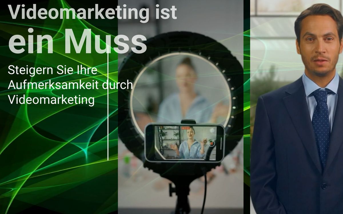 Video-Marketing ist ein effektives, emotional und zielgerichtetes Instrument für Ihre Botschaft! (© Internetdienste Armin Burkart) Video-Marketing ist ein effektives, emotional und zielgerichtetes Instrument für Ihre Botschaft! (© Internetdienste Armin Burkart)