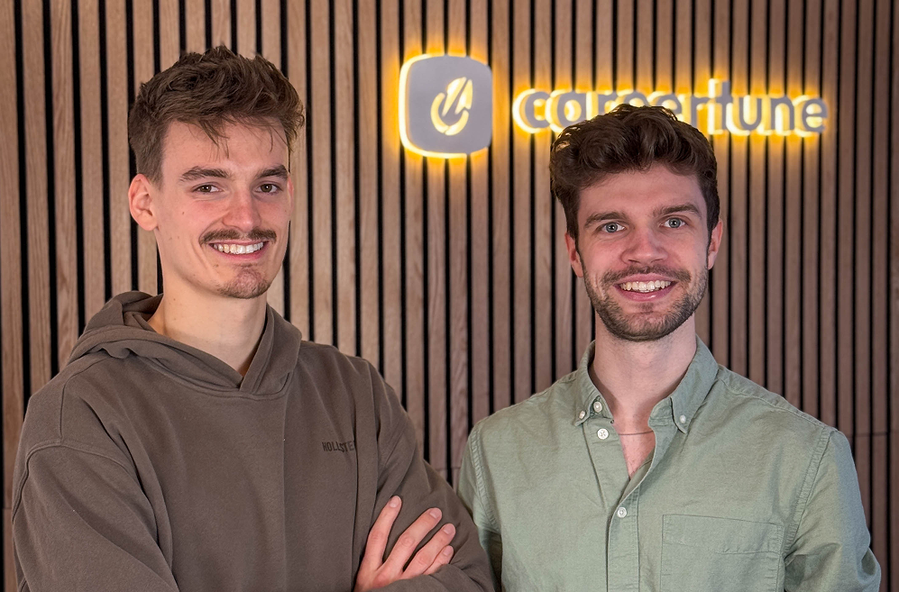 Die Careertune Gründer Felix Hüsgen (l.) und Finn Prietzel (r.) Die Careertune Gründer Felix Hüsgen (l.) und Finn Prietzel (r.)