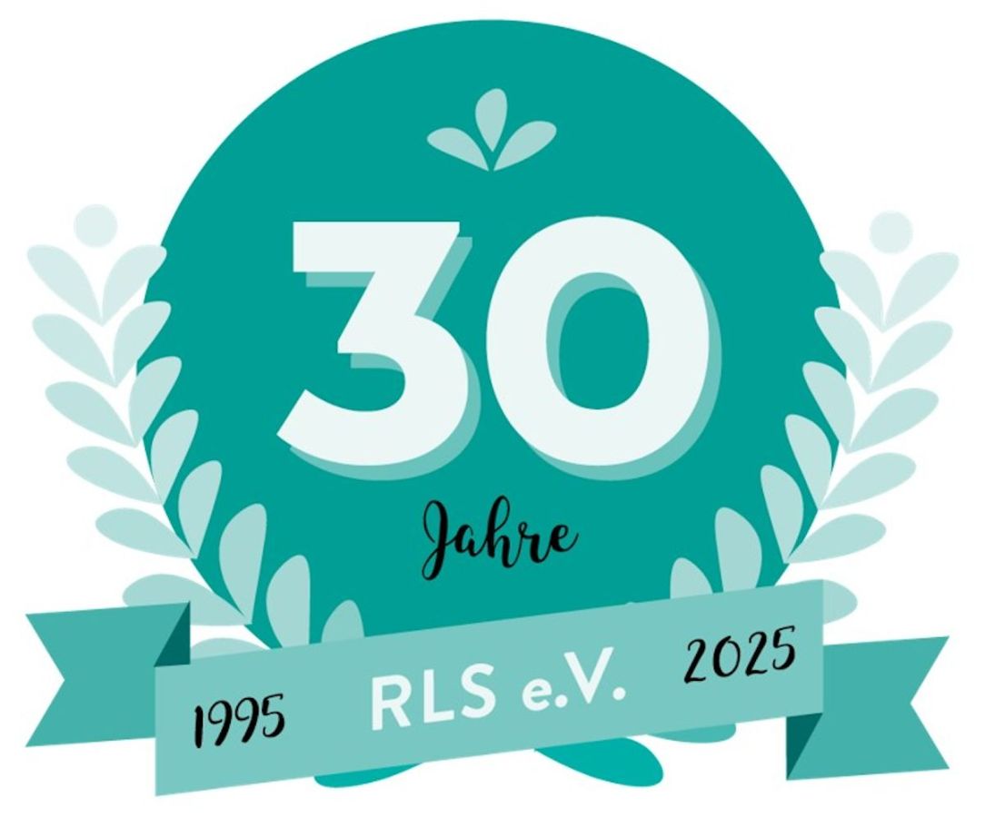 Jubiläums-Logo der Deutschen Restless Legs Vereinigung RLS e.V. (© Deutsche Restless Legs Vereinigung RLS e.V.) Jubiläums-Logo der Deutschen Restless Legs Vereinigung RLS e.V. (© Deutsche Restless Legs Vereinigung RLS e.V.)