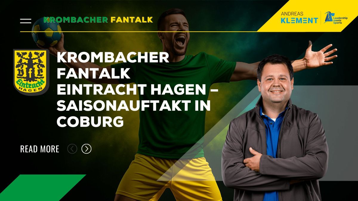 Andreas Klement moderiert den Krombacher FanTalk - Eintracht Hagen Saisonauftakt in Coburg (© Andreas Klement) Andreas Klement moderiert den Krombacher FanTalk - Eintracht Hagen Saisonauftakt in Coburg (© Andreas Klement)
