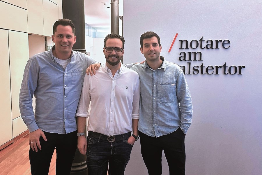 Maximilian Hunfeld (Bonisoft), Andreas Rinnhofer (INN-ovativ), Michael Hoette (Bonisoft) (von links) Maximilian Hunfeld (Bonisoft), Andreas Rinnhofer (INN-ovativ), Michael Hoette (Bonisoft) (von links)