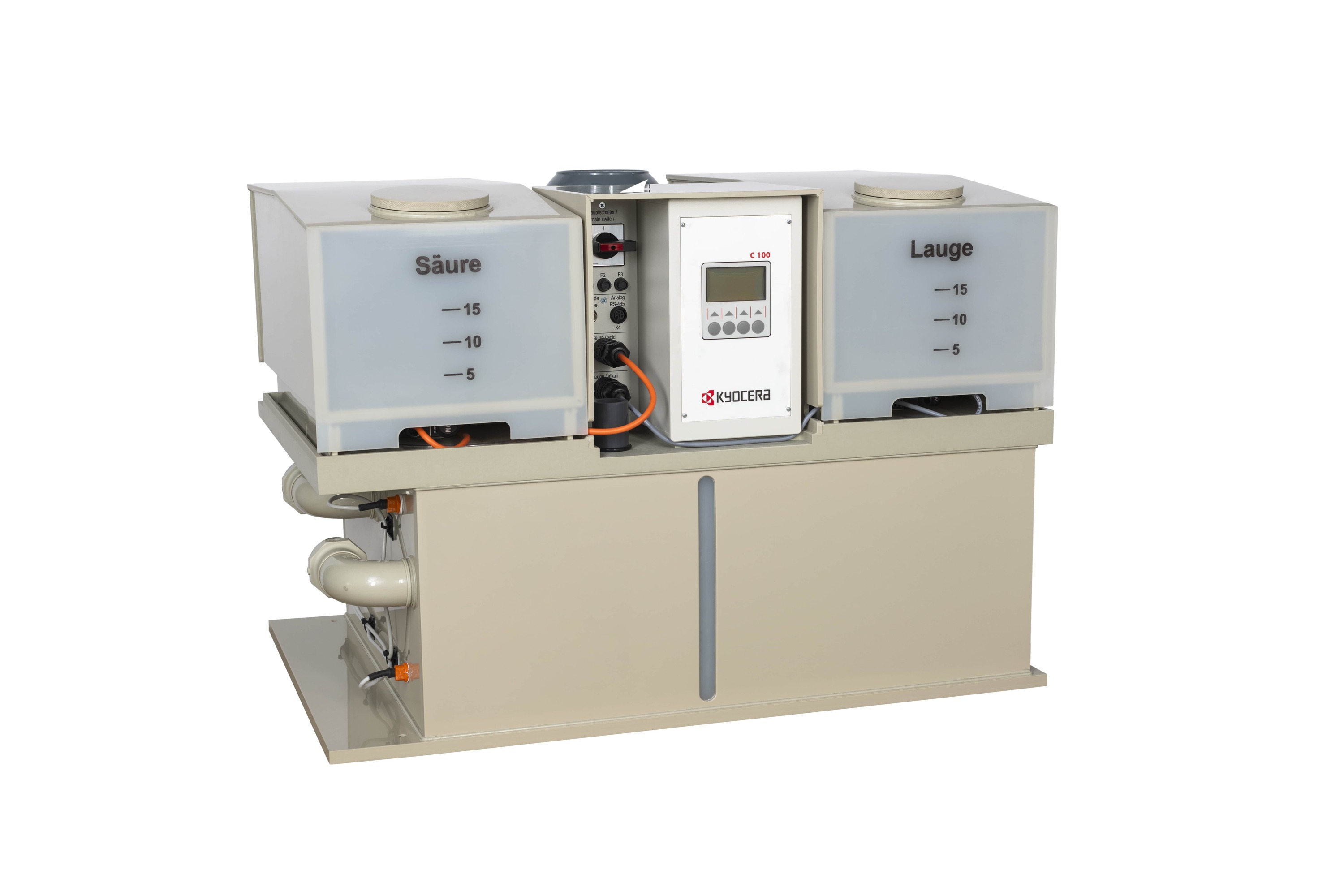 Kyoceras Anlage zur Abwasserneutralisation (Die Bildrechte liegen bei dem Verfasser der Mitteilung.)