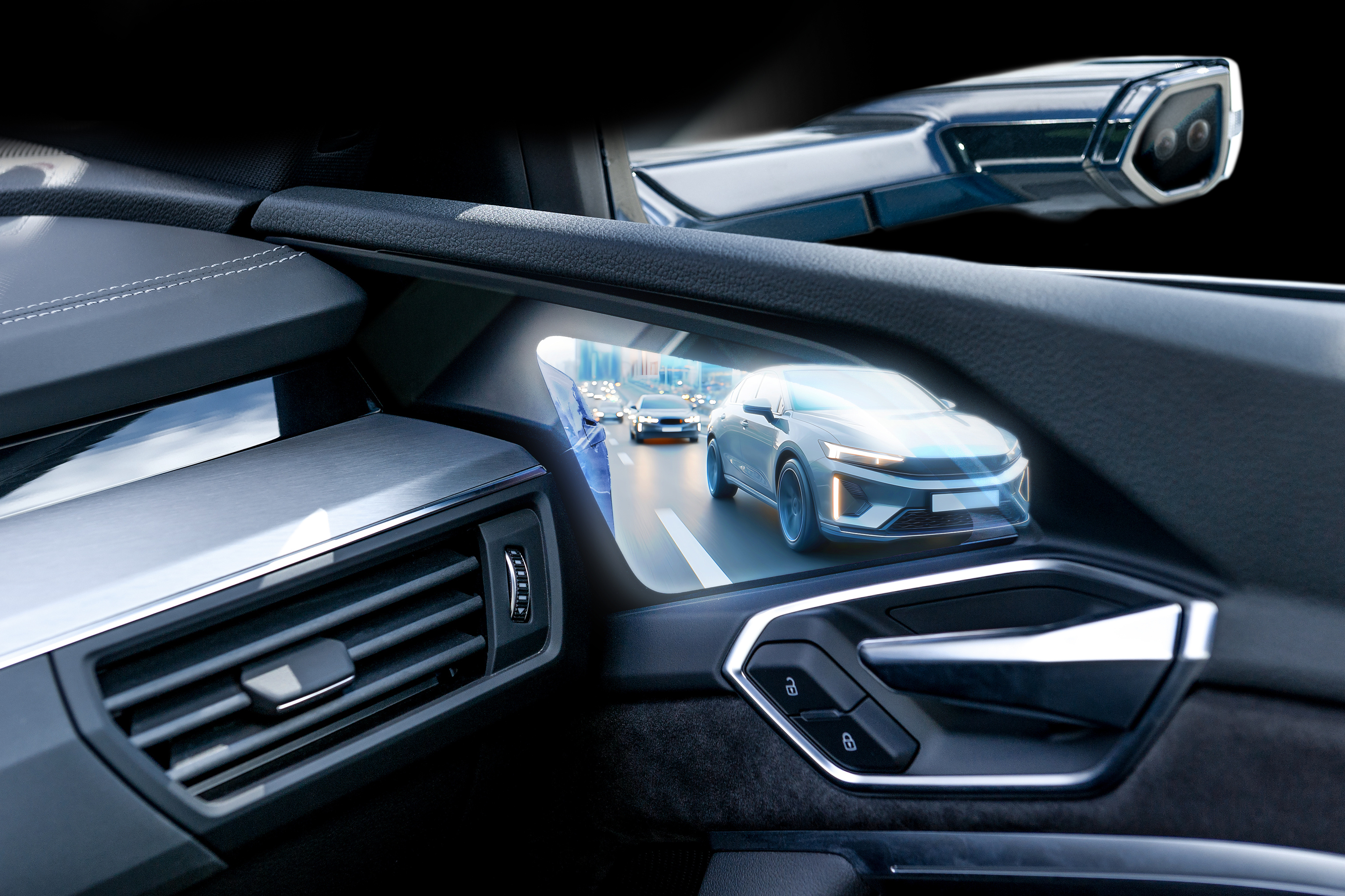 3D Global setzt neue Standards im Automobil: Vollständig integriertes 3D-System mit 3D E-Mirror. 3D Global setzt neue Standards im Automobil: Vollständig integriertes 3D-System mit 3D E-Mirror.