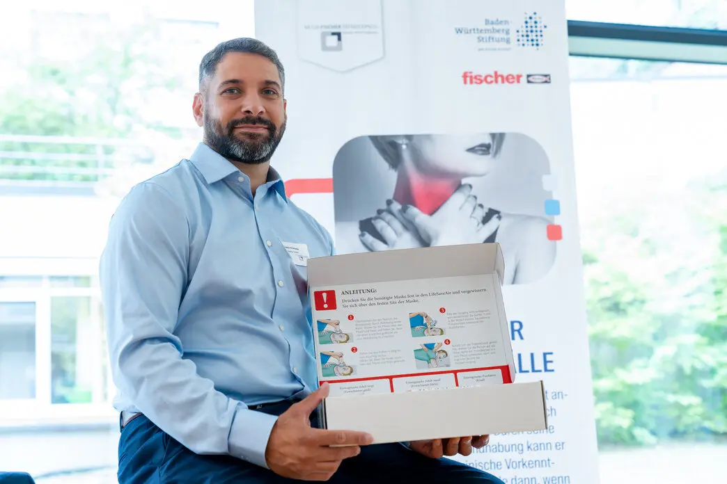 Jespira Lifesaveair®kann Leben retten (Die Bildrechte liegen bei dem Verfasser der Mitteilung.)