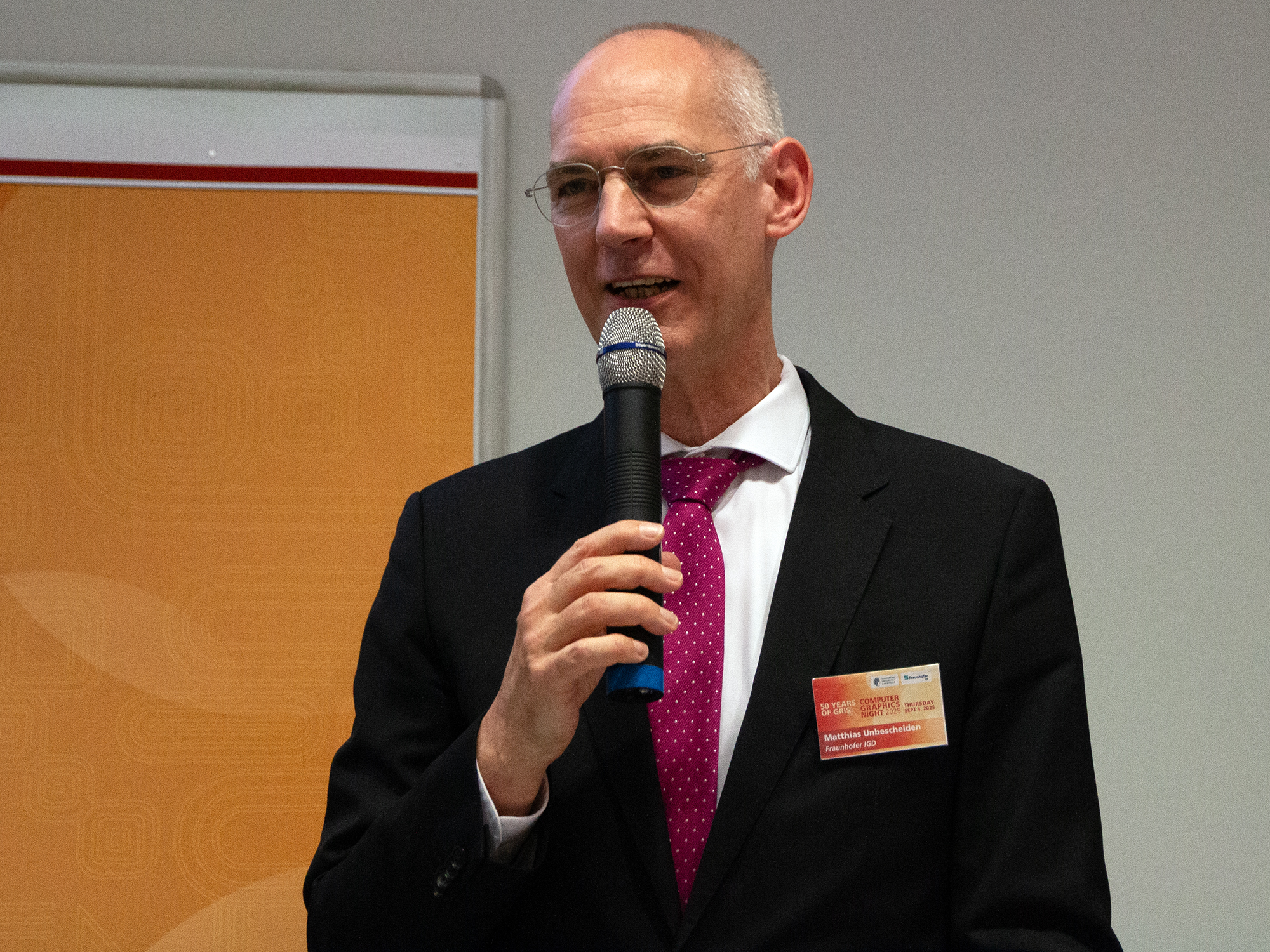 Dr. Matthias Unbescheiden - Institutsleiter des Fraunhofer IGD Dr. Matthias Unbescheiden - Institutsleiter des Fraunhofer IGD