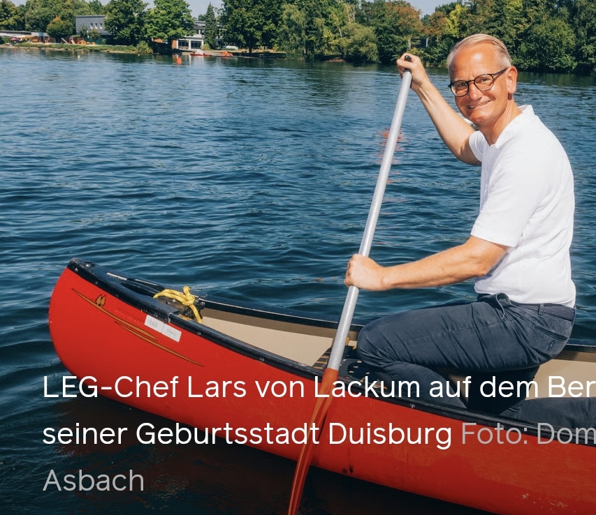 LEG Wohnen NRW: Herr von Lackum (Bildquelle: FOTO Asbach)