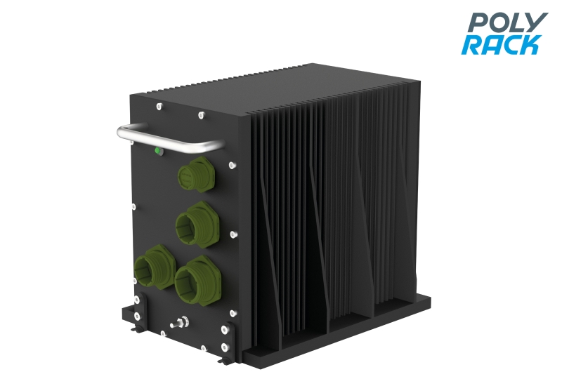 Robuste MIL½ATR-Systemplattform gemäßARINC-404A Standard (Bildquelle: Polyrack)