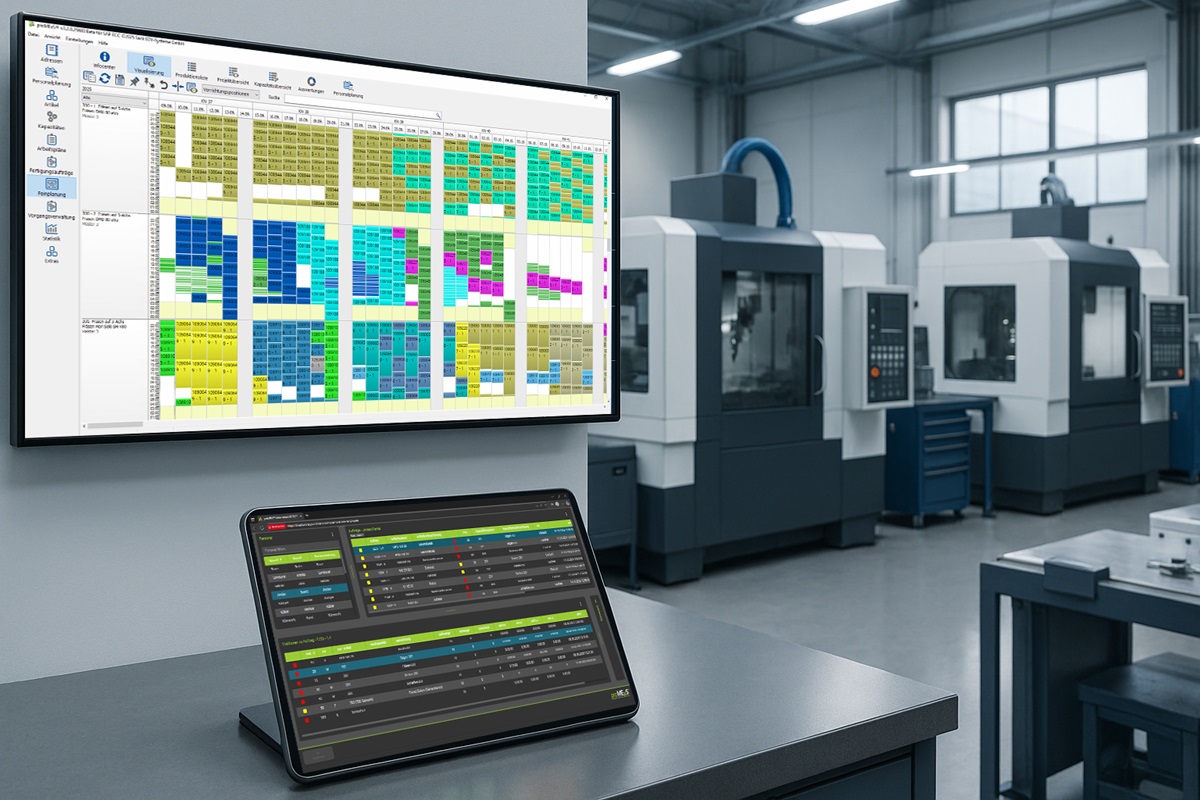proMExS: Vollautomatische Lossplittung macht Fertigung realistischer planbar (Bildquelle: KI-generiert + Sack EDV-Systeme GmbH) proMExS: Vollautomatische Lossplittung macht Fertigung realistischer planbar (Bildquelle: KI-generiert + Sack EDV-Systeme GmbH)