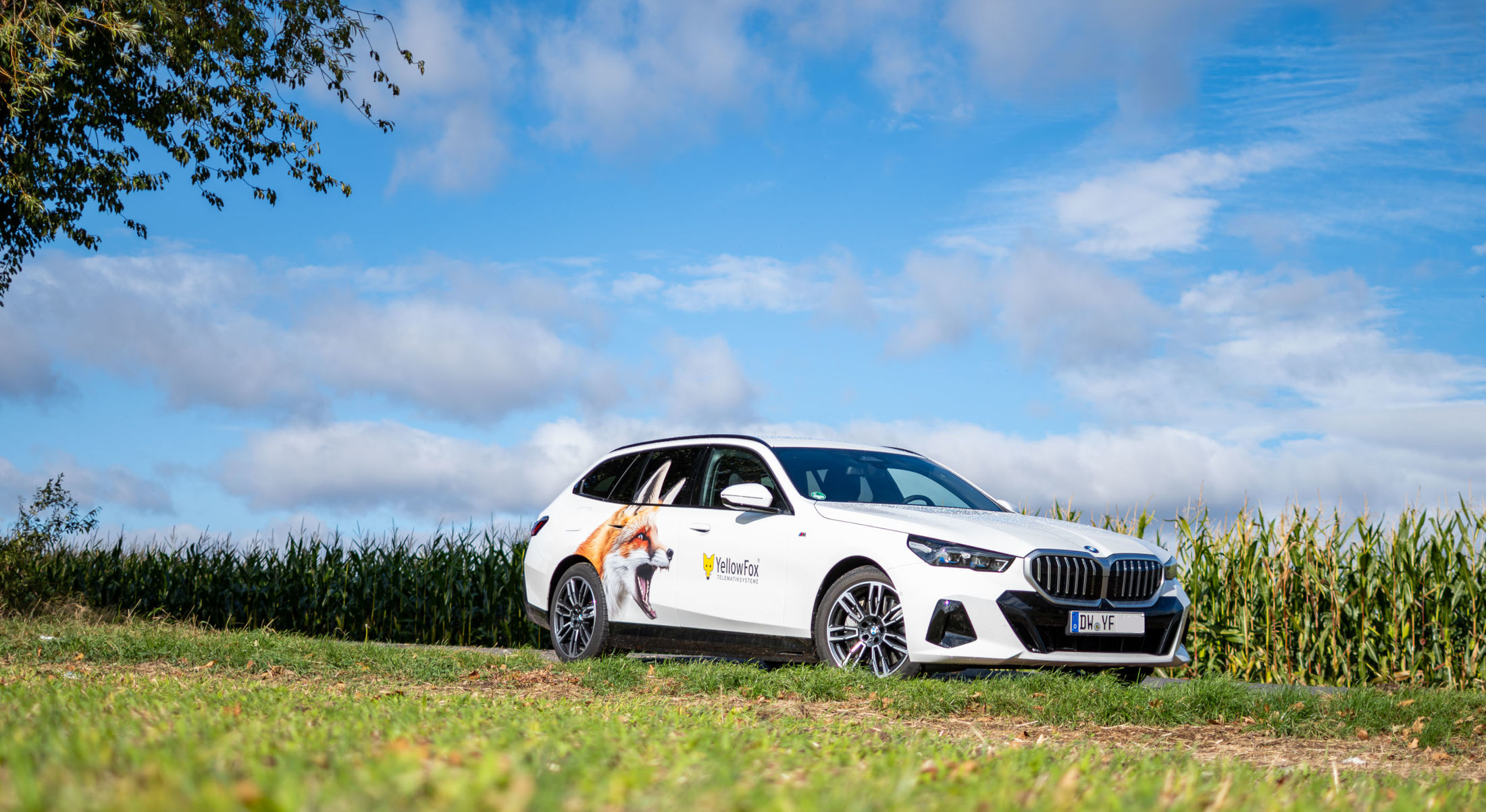 YellowFox und BMW sind über eine Schnittstelle verbunden. YellowFox und BMW sind über eine Schnittstelle verbunden.