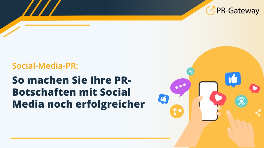 So machen Sie Ihre PR Botschaften mit Social Media noch erfolgreicher (Die Bildrechte liegen bei dem Verfasser der Mitteilung.)