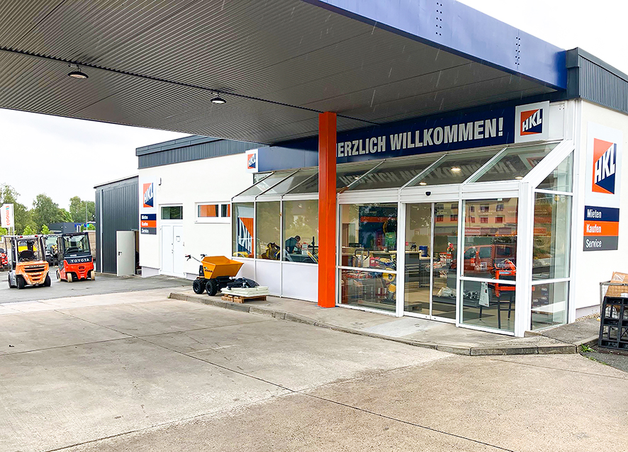Das neue HKL Center Hof befindet sich in der Erlhofer Straße 76a, 95032 Hof. (Die Bildrechte liegen bei dem Verfasser der Mitteilung.)
