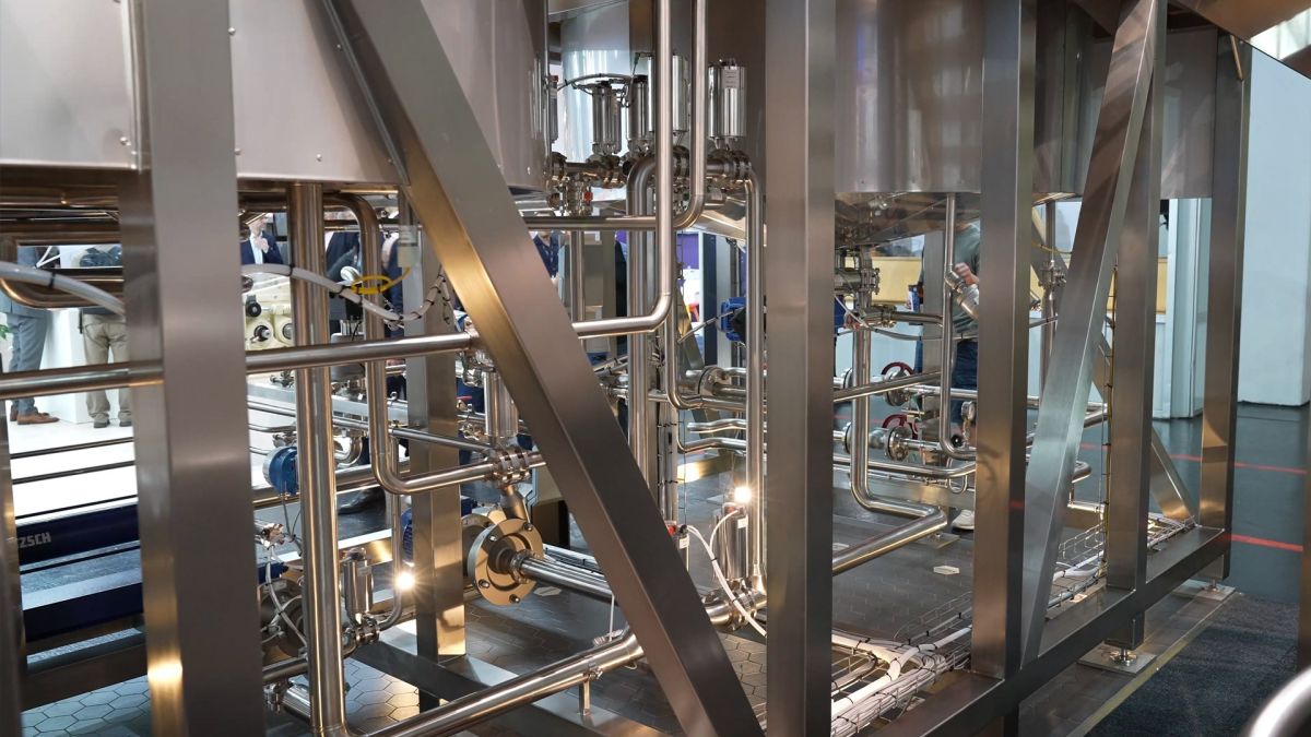 Neuheiten drinktec 2025, Weltleitmesse für Getränkeindustrie auf Messe.TV (© Eudardo Hernandez, Messe.TV)