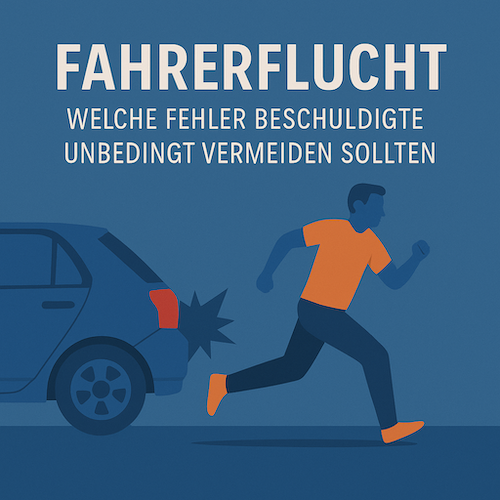 Fahrerflucht ist eine Straftat