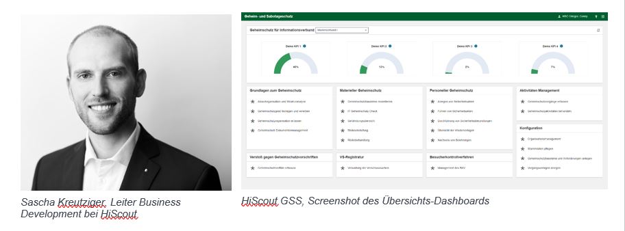 Sascha Kreutziger, Leiter Business Development bei HiScout (Die Bildrechte liegen bei dem Verfasser der Mitteilung.)