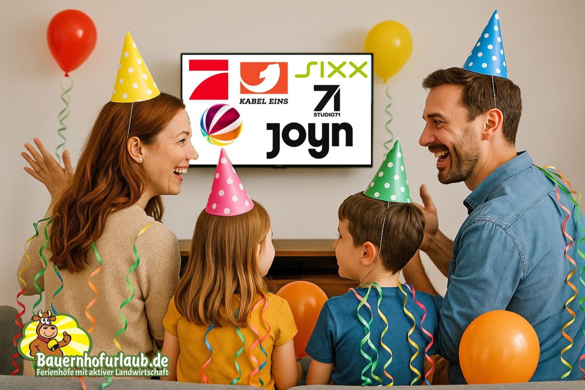 Bauernhofurlaub.de startet bundesweite TV-Kampagne auf ProSieben, Sat.1, Kabel Eins, Joyn & Sixx (© Bauernhofurlaub.de)