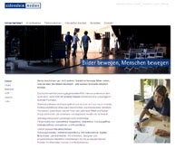 Screenshot der neuen Homepage von Sidenstein Medien