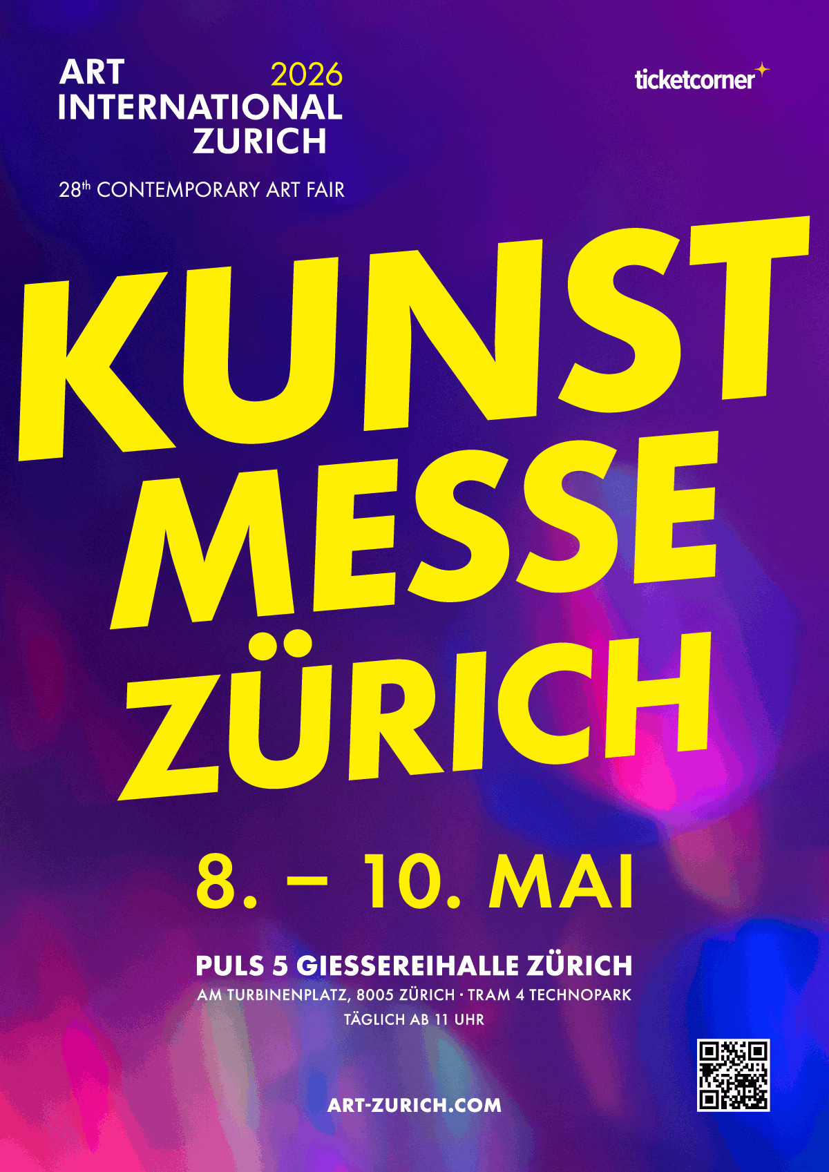 Poster der Kunstmesse Zürich