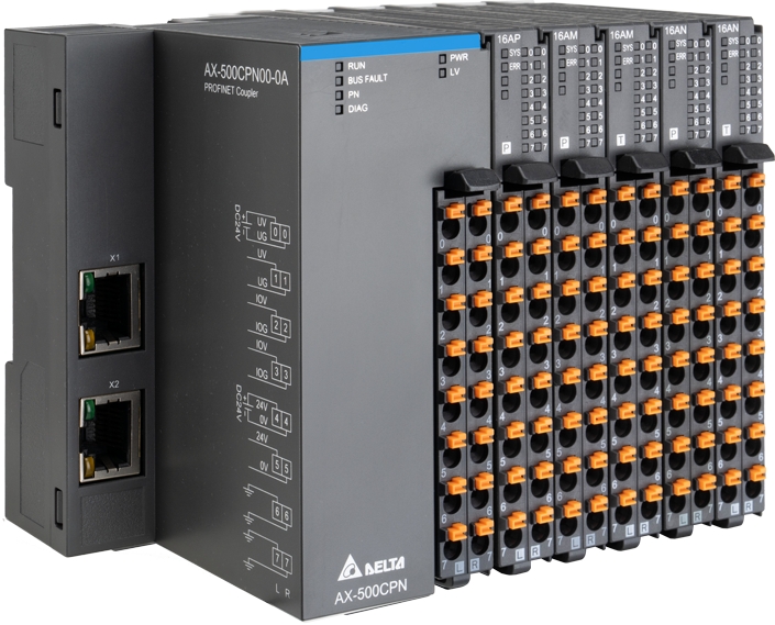 Delta erweitert die AX-5-SPS-Serie um neue CPUs, E/A-Module und Koppler (Bildquelle: @ Delta Electronics)