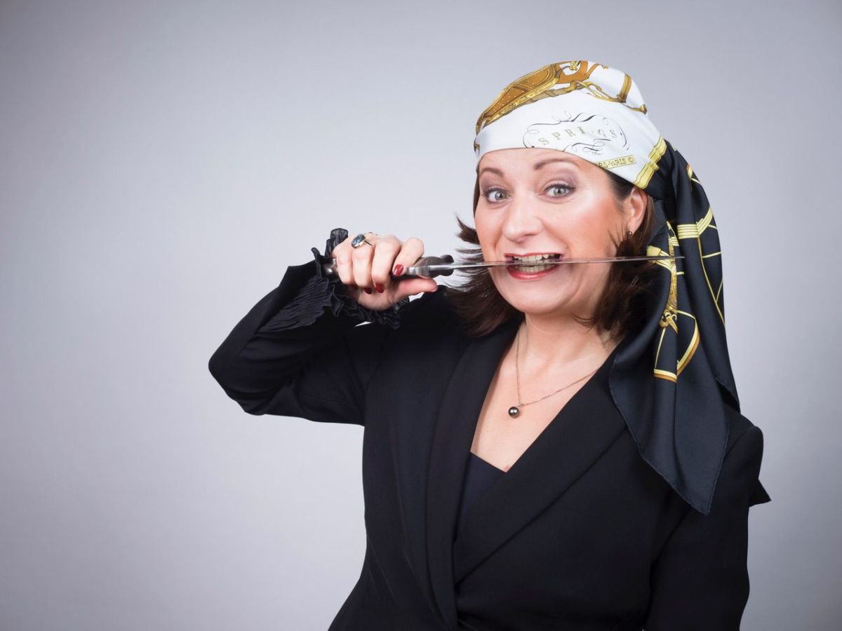 Piratenfrau und Vortragsrednerin Stefanie Voss zum Talk Like A Pirate Day (© Irene Kaltenegger - Stefanie Voss)