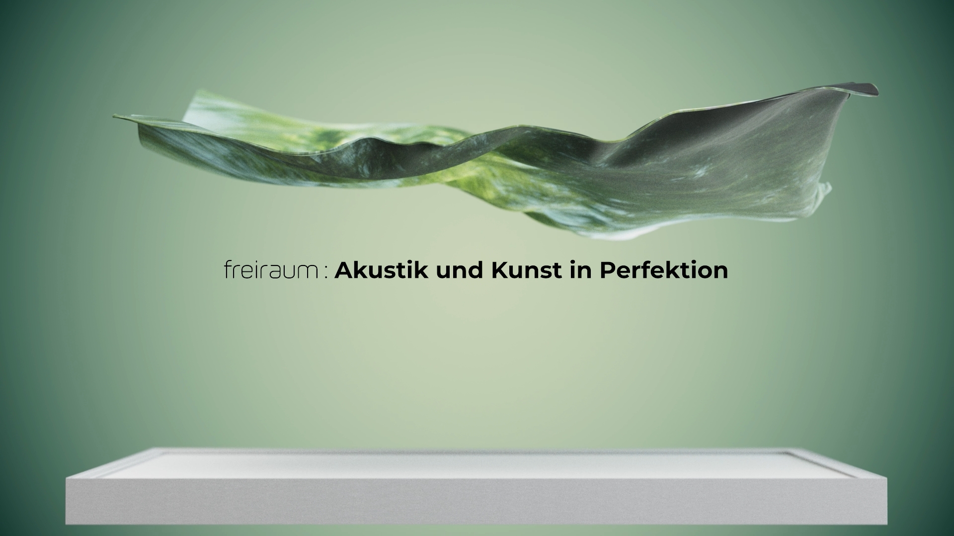freiraum Akustik: Akustikbilder in Galeriequalität (Die Bildrechte liegen bei dem Verfasser der Mitteilung.) freiraum Akustik: Akustikbilder in Galeriequalität (Die Bildrechte liegen bei dem Verfasser der Mitteilung.)