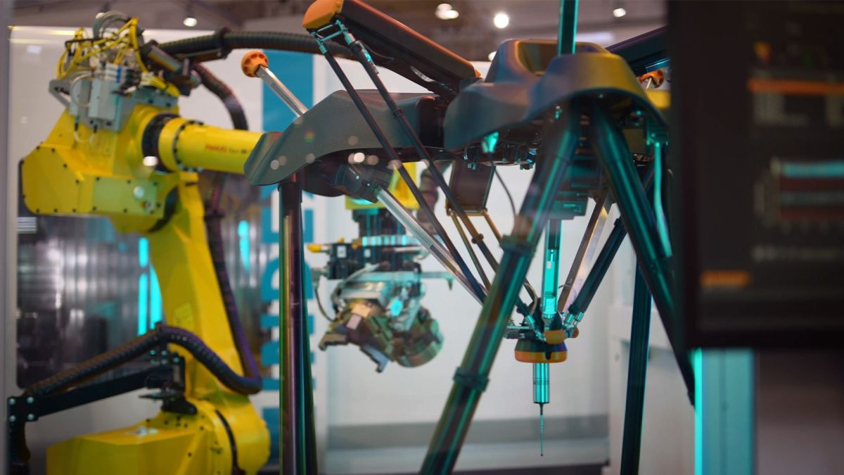 Innovationen Fertigung und Automation der Weltleitmesse EMO 2025 in Hannover (© Messe.TV - Deutsche Messefilm & Medien GmbH)