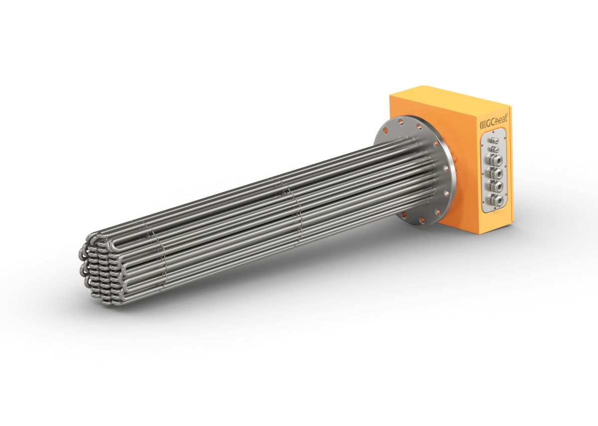 GC-FLANGE Hochleistungs-Heizflansche bieten große elektrische Wärmeleistungen auch auf kleinstem Raum.