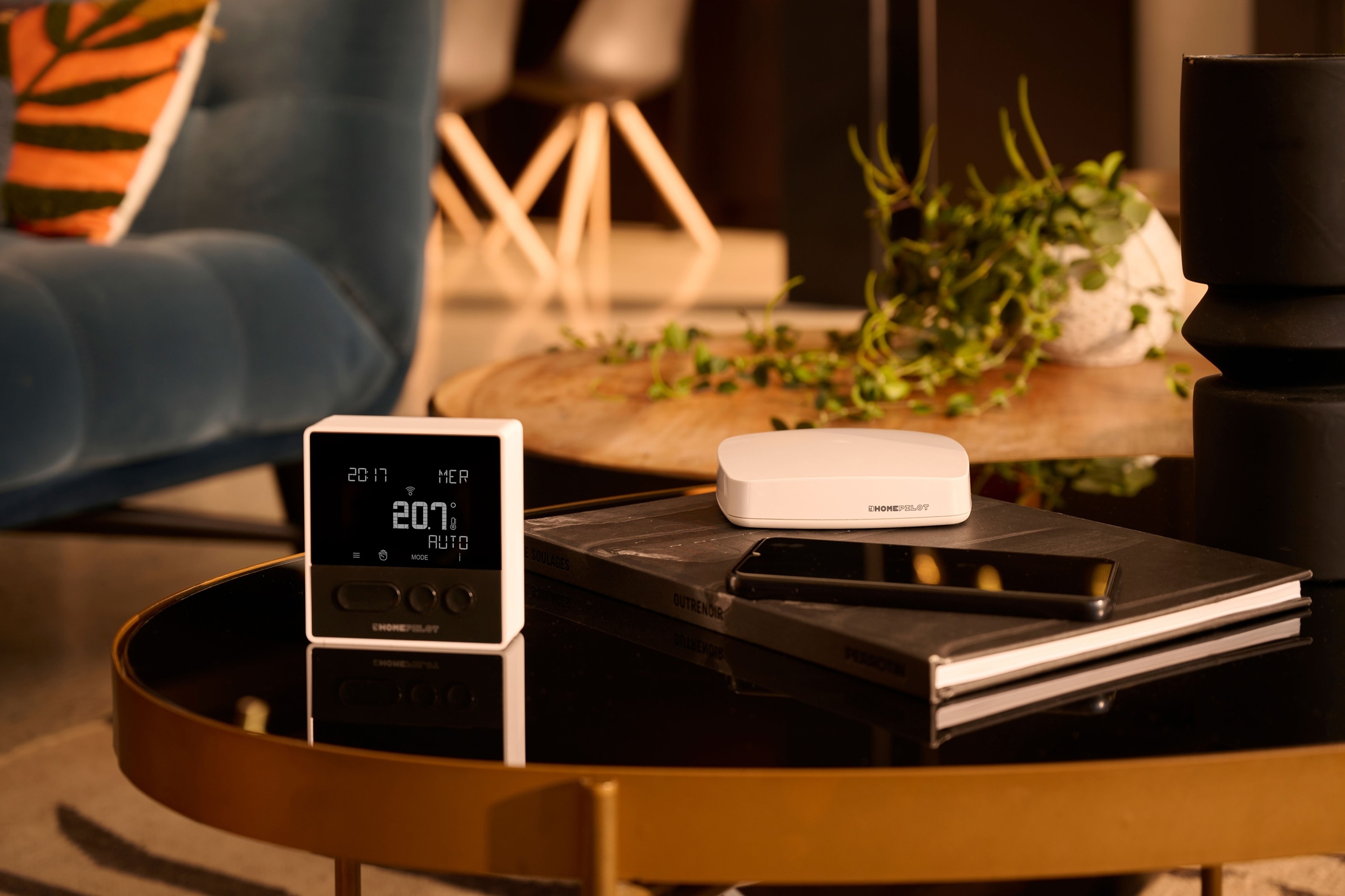 Thermostat classic smart mit Gateway premium (Bildquelle: Home Pilot)