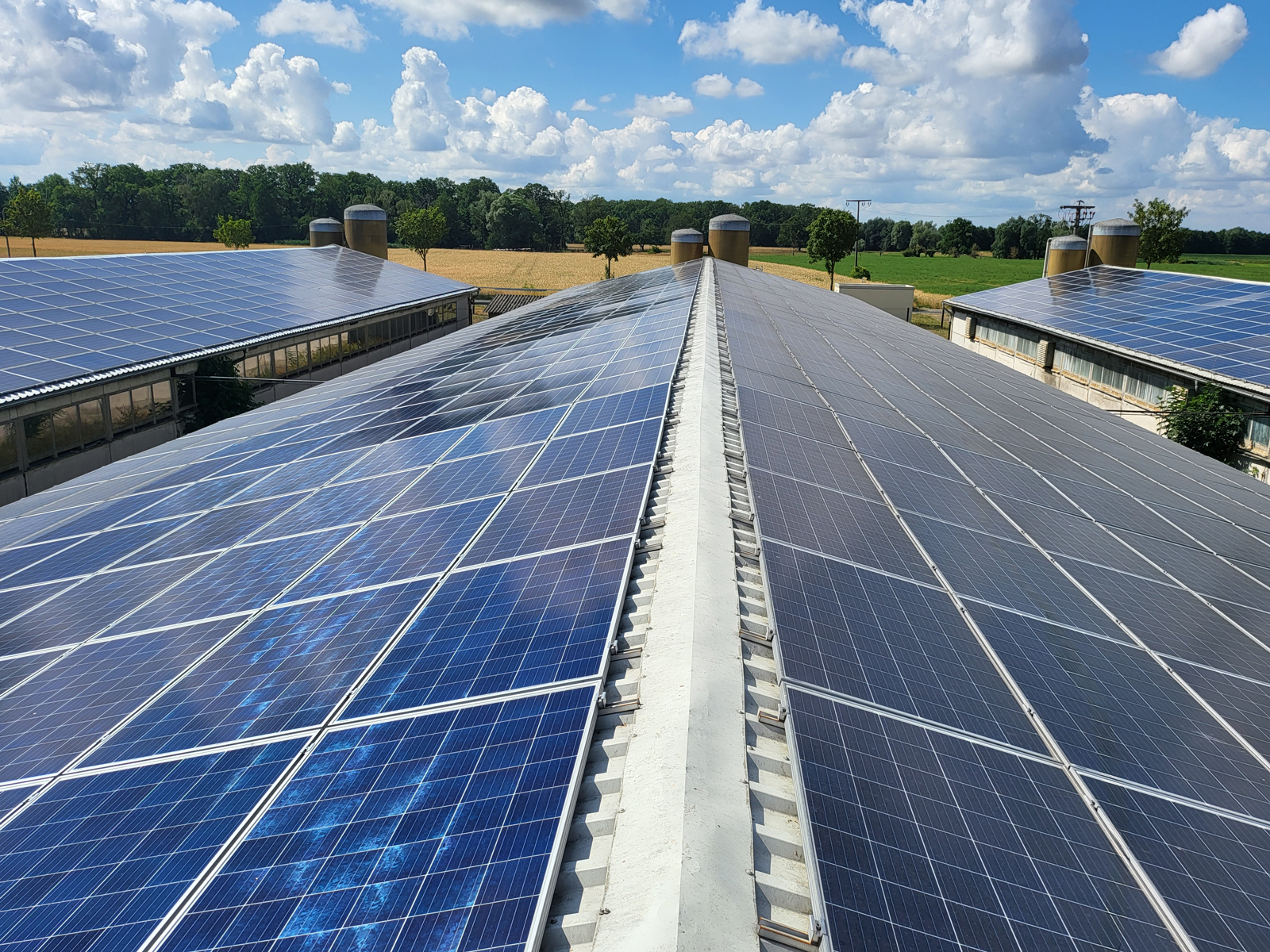 Photovoltaik-Investments im Solarpark (Die Bildrechte liegen bei dem Verfasser der Mitteilung.)
