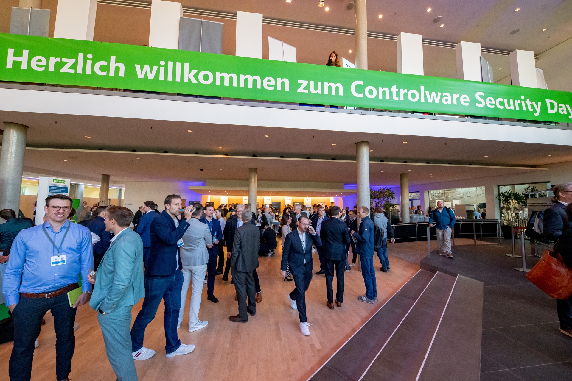 Controlware versammelte rund 400 Security-Experten zum 17. Security Day im Congress Park Hanau. (Die Bildrechte liegen bei dem Verfasser der Mitteilung.)