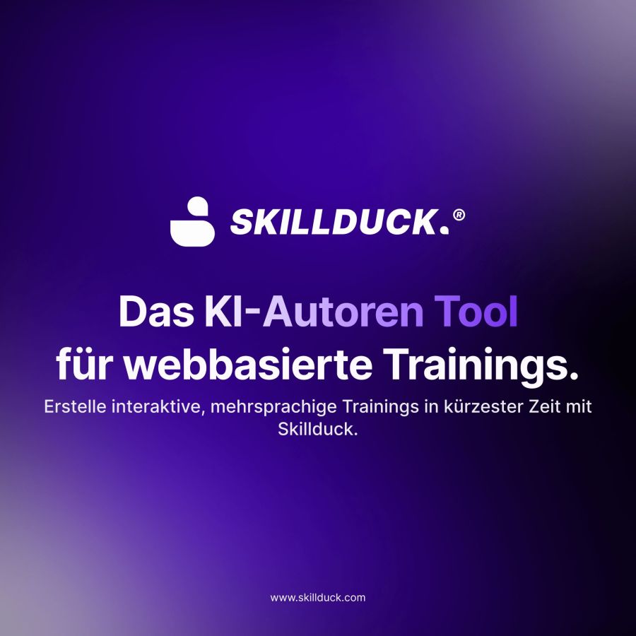 SkillDuck - das KI-Autorentool für eLearnings (© )