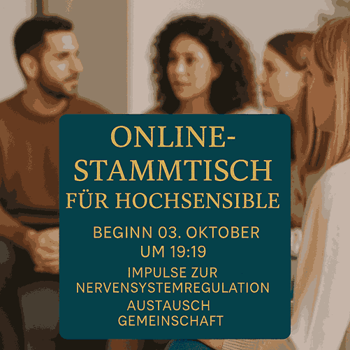 Online Stammtisch für Hochsensible