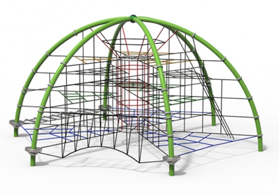Raumnetz / Netzspielgerät Dome 4 von GTSM Magglingen