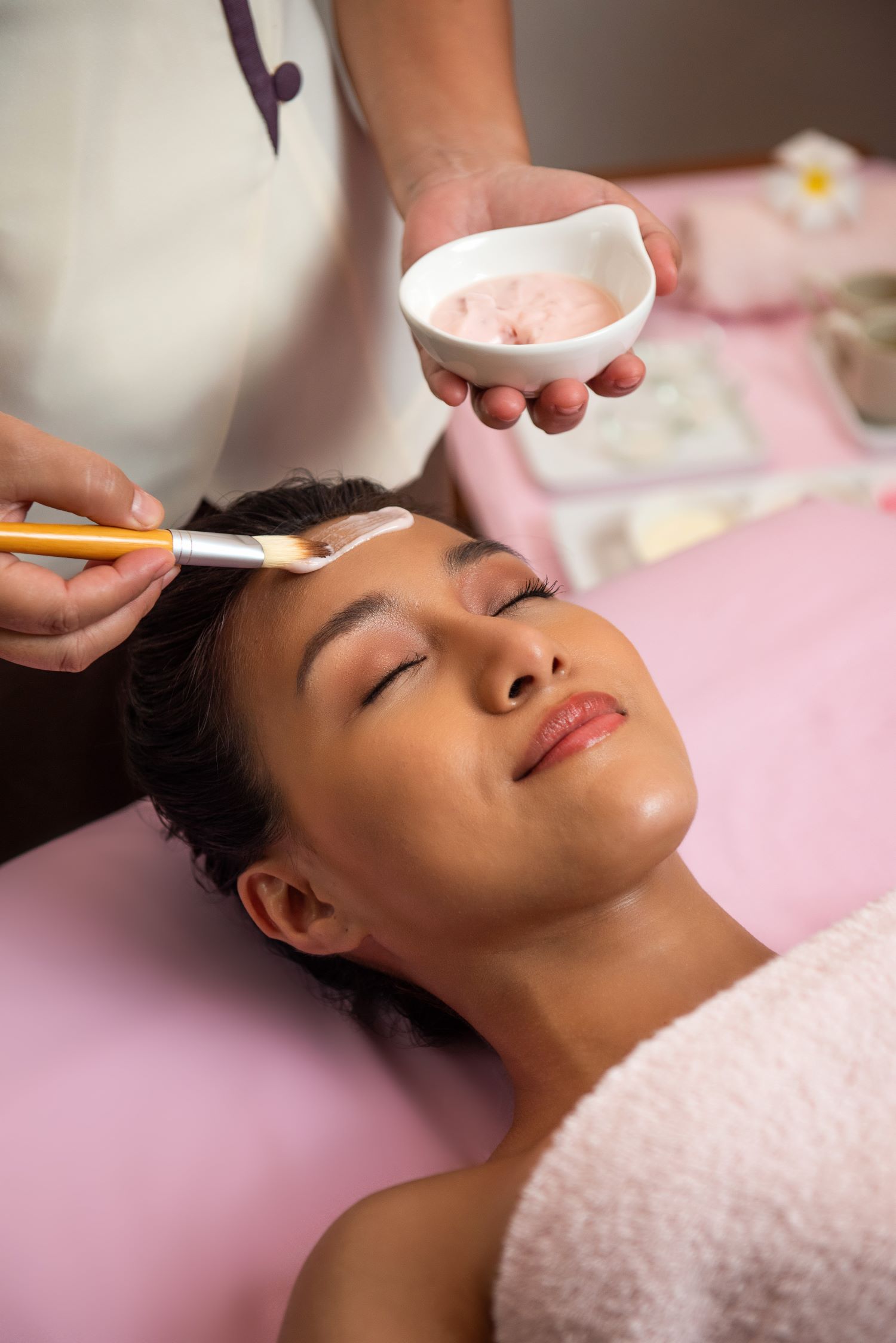 Gesichtsmassage für Pinktober im Rock Spa®Hard Rock Hotel Tenerife (Die Bildrechte liegen bei dem Verfasser der Mitteilung.)