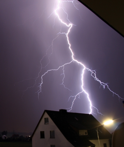 Schutz vor Schaden durch Blitz undÜberspannung bei Fernseher, Computer und Co Schutz vor Schaden durch Blitz undÜberspannung bei Fernseher, Computer und Co