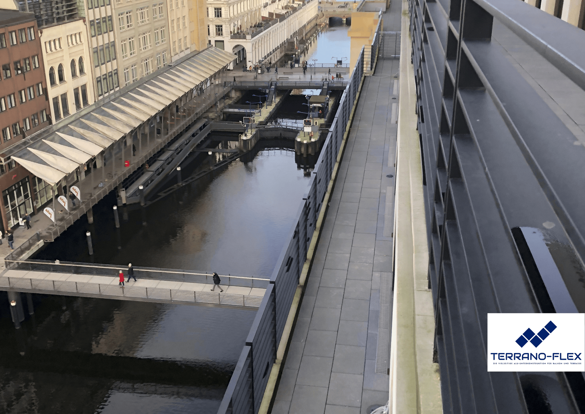 Hamburg Terrassengang