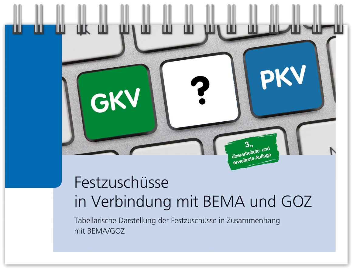 Festzuschüsse in Verbindung mit BEMA und GOZ (Die Bildrechte liegen bei dem Verfasser der Mitteilung.)