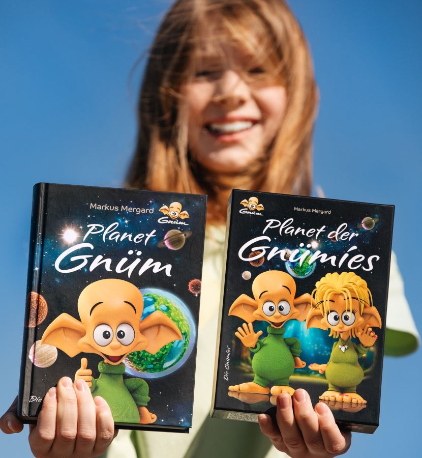 Geschenktipp für Kids: Gnümies erobern Kinderherzen im Sturm - Comicroman und Familienspiel © Gnümies by Rose Time