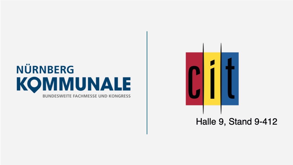 cit präsentiert E-Government der Zukunft auf der KOMMUNALE 2025 (© )