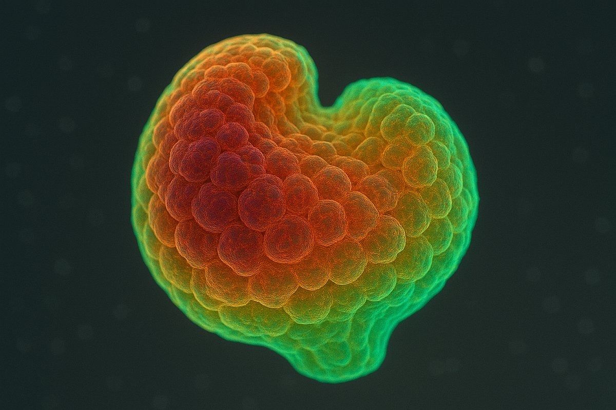 Organoid, KI-generiert (© Quelle: KI-generiert (erstellt mit OpenAI / ChatGPT))