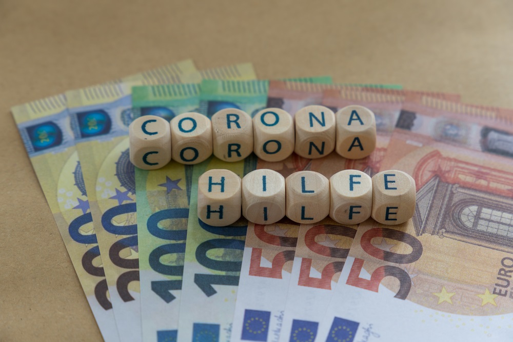 Corona Hilfen (Bildquelle: Depositphotos_394655086_S)
