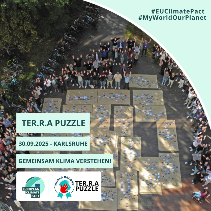 Climate Fresk und Hochschule Karlsruhe (HKA) schaffen größtes Klimabildungs-Event Deutschlands (Bildquelle: @ EU Klimapakt)