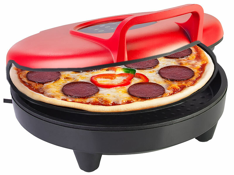 Rosenstein& Söhne Elektrischer Pizza-Maker, 180°C, Ober-/Unterhitze,Ø27 cm, www.pearl.de (Die Bildrechte liegen bei dem Verfasser der Mitteilung.) Rosenstein& Söhne Elektrischer Pizza-Maker, 180°C, Ober-/Unterhitze,Ø27 cm, www.pearl.de (Die Bildrechte liegen bei dem Verfasser der Mitteilung.)