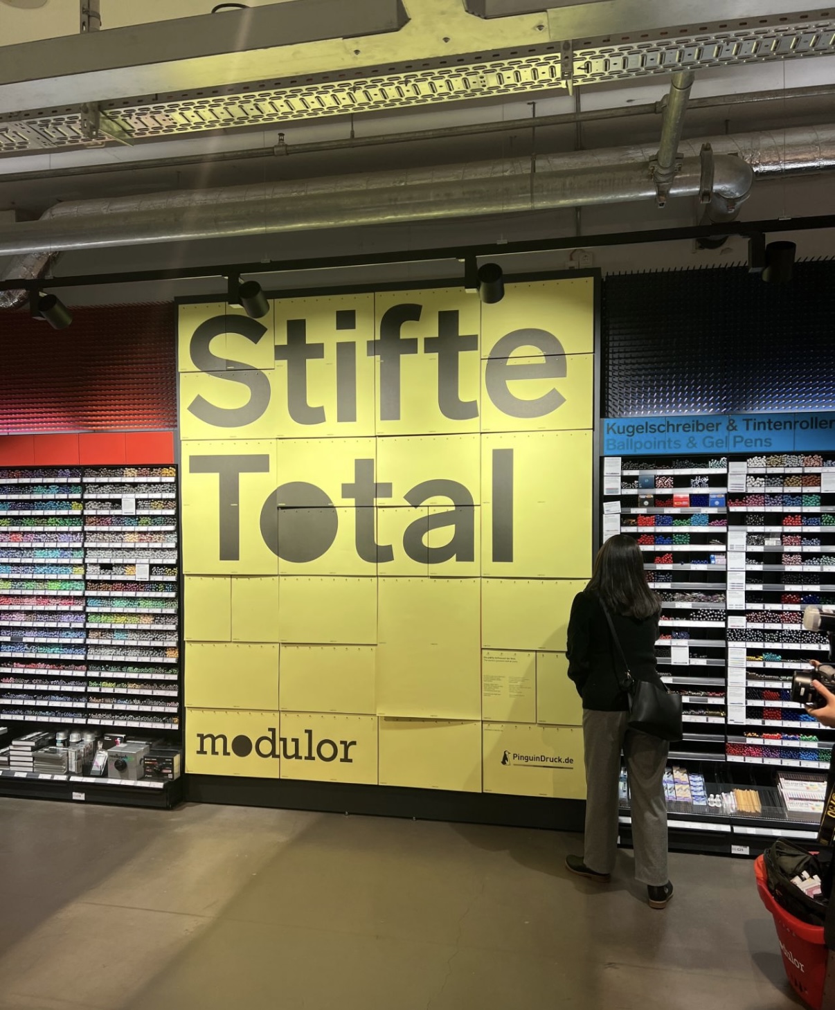 Die größte Stiftewand der Welt 