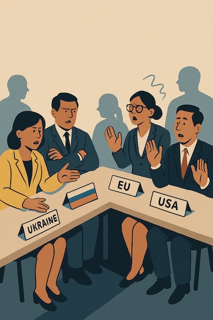 Diplomaten ringen um Verständigung und Zusammenarbeit (Die Bildrechte liegen bei dem Verfasser der Mitteilung.)